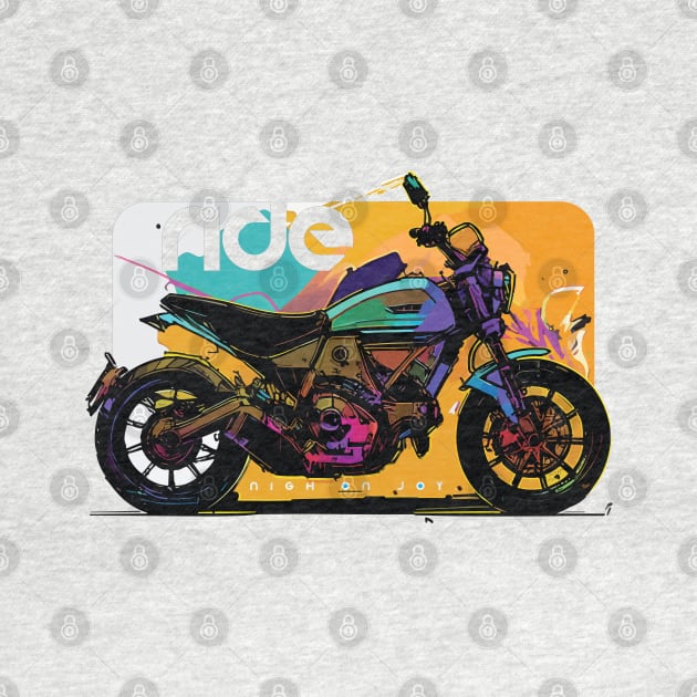 Ride Scrambler Icon cyber by NighOnJoy